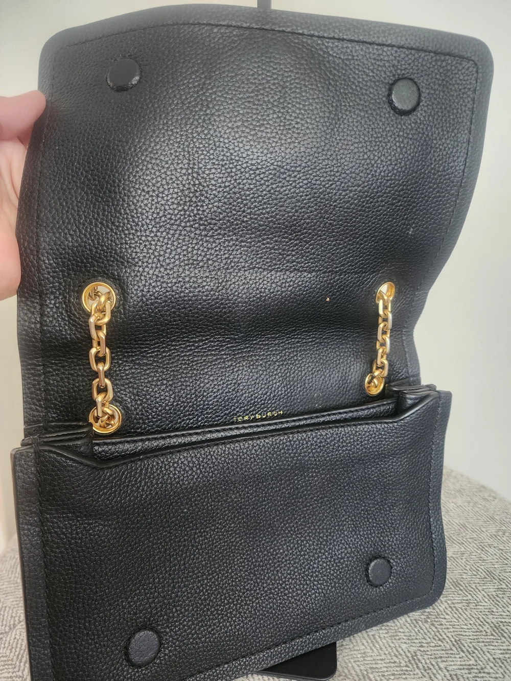 Tory Burch Carson Convertible Leather Crossbody Bag
